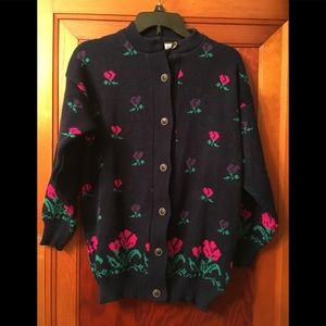 🌷Vintage Cardigan Sweater💐 1980s